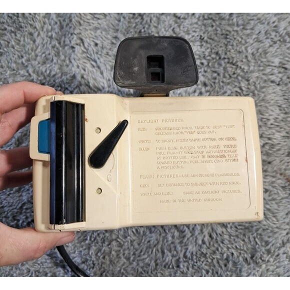 VTG Polaroid Land Camera Swinger Model 20 Strap Photography Decorations Untested - Picture 5 of 12
